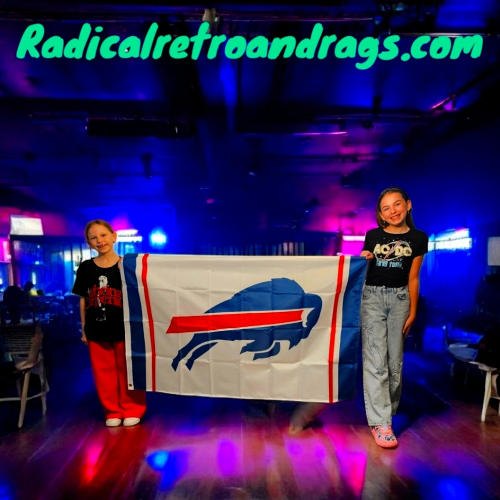 Buffalo Bills Flag 3' x5' White & Blue New
